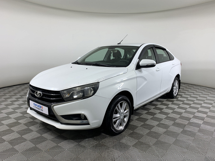 Lada Vesta 1.6, 2017 года, Механика, БЕЛЫЙ