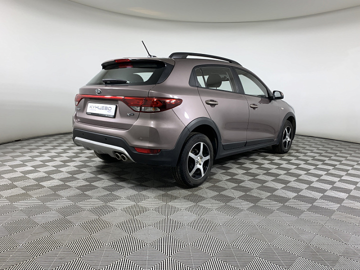 KIA Rio X-Line 1.6, 2019 года, Автоматическая, КОРИЧНЕВЫЙ