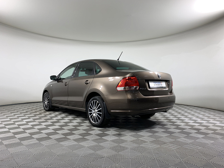 VOLKSWAGEN Polo 1.6, 2014 года, Автоматическая, КОРИЧНЕВЫЙ