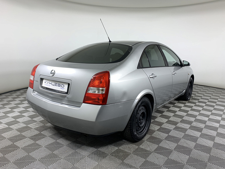 NISSAN Primera 1.6, 2006 года, Механика, Серебристый