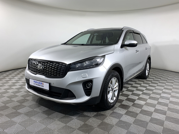 KIA Sorento 2.4, 2019 года, Автоматическая, Серебристый