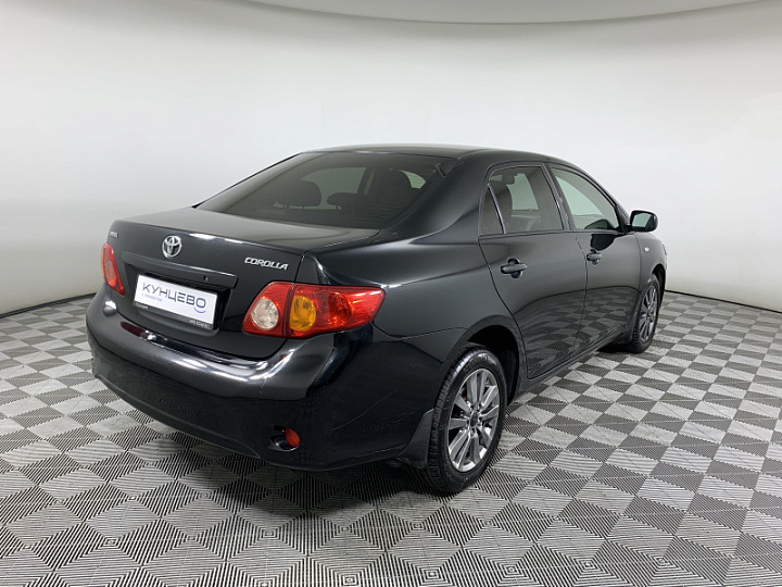 TOYOTA Corolla 1.6, 2007 года, Робот, ЧЕРНЫЙ