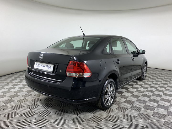 VOLKSWAGEN Polo 1.6, 2013 года, Автоматическая, ЧЕРНЫЙ