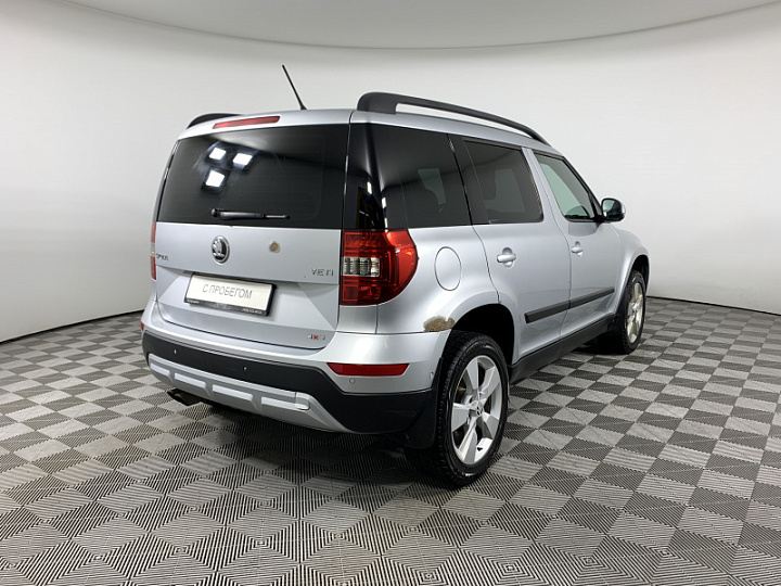 SKODA Yeti 1.8, 2014 года, Робот, Серебристый
