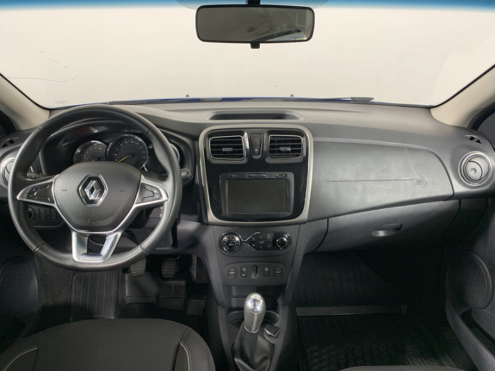 RENAULT Sandero 1.6, 2019 года, Механика, Светло-синий