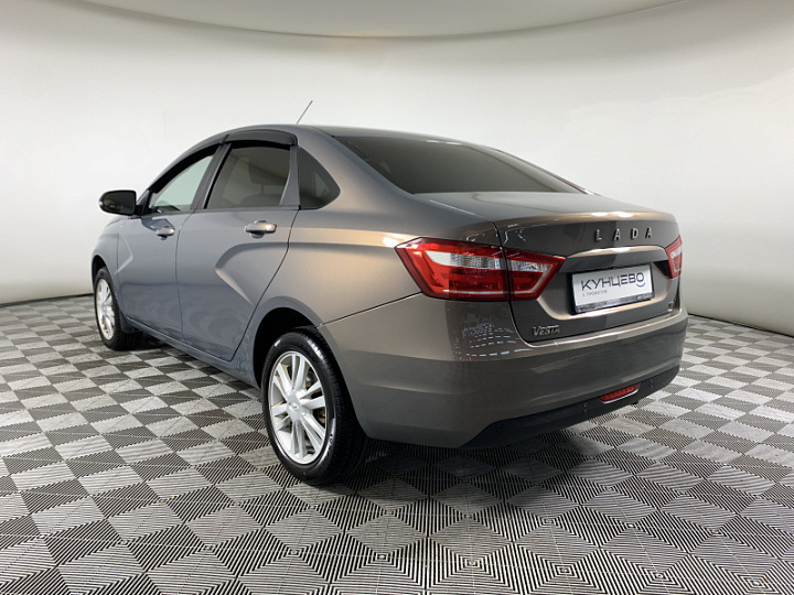 Lada Vesta 1.8, 2018 года, Робот, Серо-голубой
