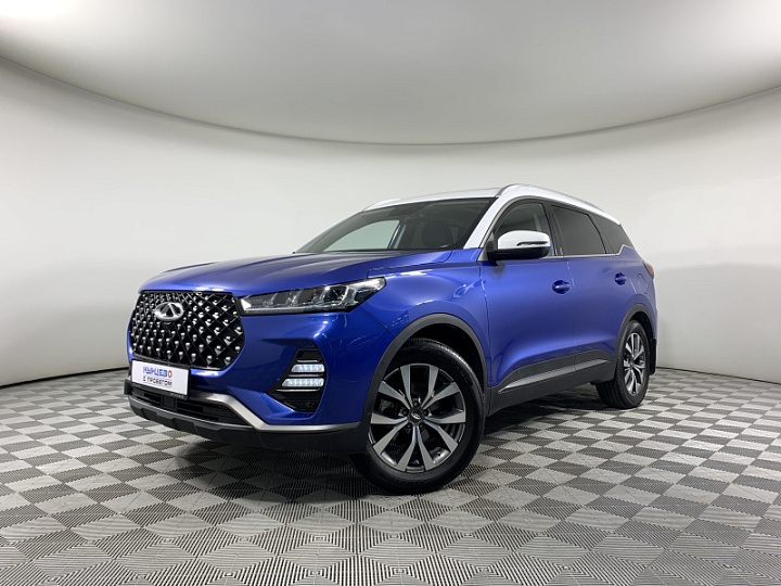 CHERY TIGGO 7 PRO 1.5, 2021 года, Вариатор, СИНИЙ