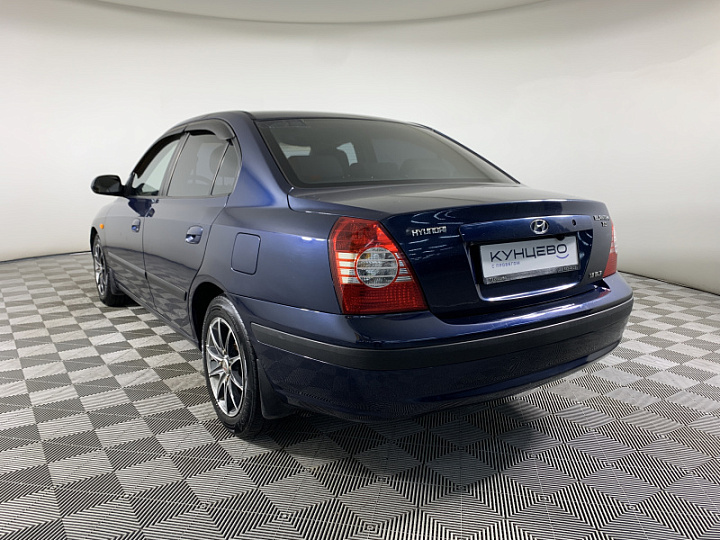 HYUNDAI Elantra 1.6, 2009 года, Механика, СИНИЙ