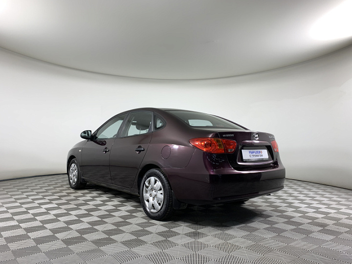 HYUNDAI Elantra 1.6, 2007 года, Механика, Вишневый