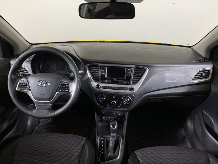 HYUNDAI Solaris 1.6, 2019 года, Автоматическая, ЖЕЛТЫЙ