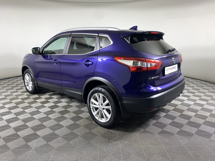 Nissan Qashqai 2, 2018 года, Вариатор, ТЕМНО-СИНИЙ