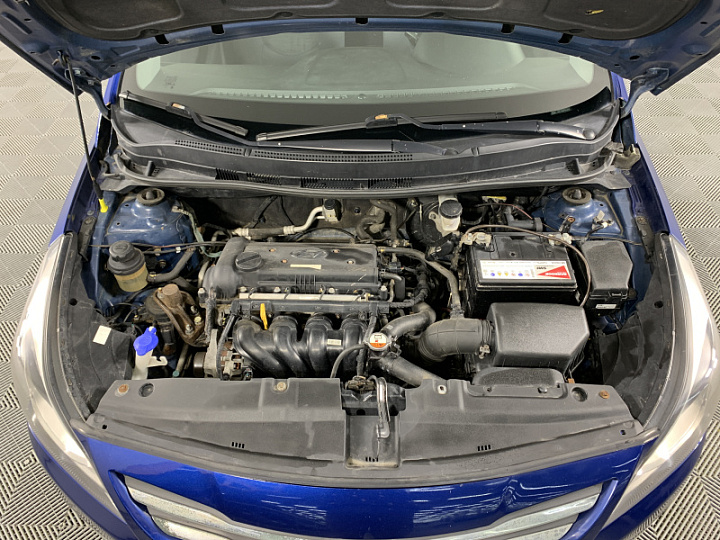 HYUNDAI Solaris 1.6, 2014 года, Механика, СИНИЙ