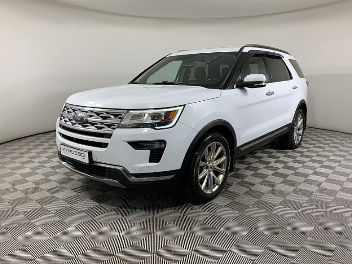 FORD Explorer 3.5, 2018 года, Автоматическая, БЕЛЫЙ