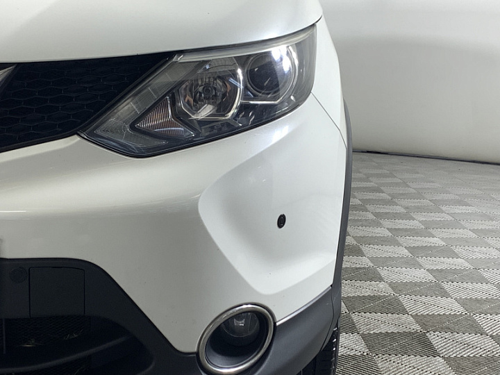 Nissan Qashqai 2, 2018 года, Вариатор, Белый
