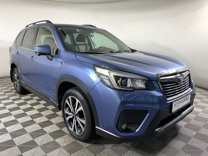 Subaru Forester 2, 2019 года, Вариатор, Синий