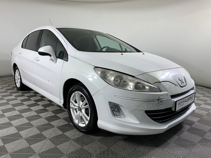 PEUGEOT 408 1.6, 2013 года, Автоматическая, БЕЛЫЙ