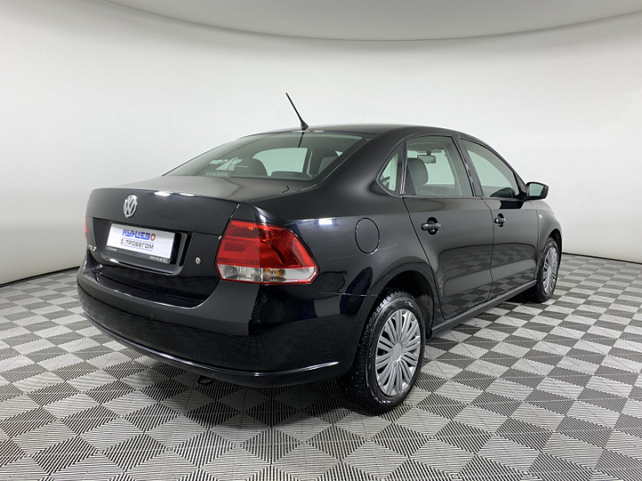 VOLKSWAGEN Polo 1.6, 2013 года, Автоматическая, ЧЕРНЫЙ