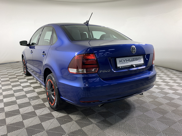 VOLKSWAGEN Polo 1.6, 2018 года, Механика, ЯРКО-СИНИЙ