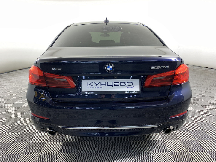 BMW 5 серии 3, 2018 года, Автоматическая, ТЕМНО-СИНИЙ