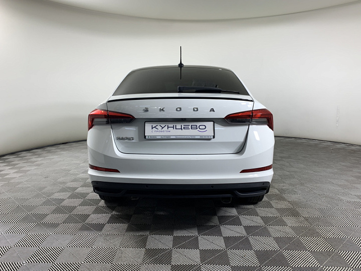 SKODA Rapid 1.6, 2021 года, Автоматическая, БЕЛЫЙ