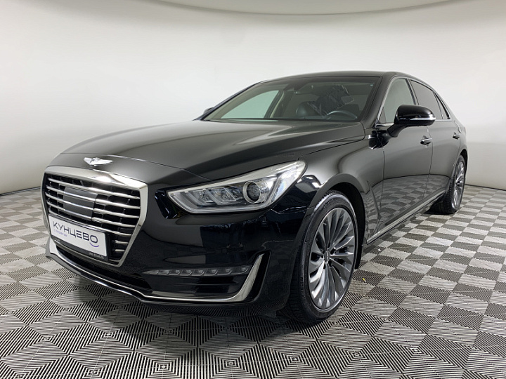 GENESIS G90 5, 2017 года, Автоматическая, ЧЕРНЫЙ