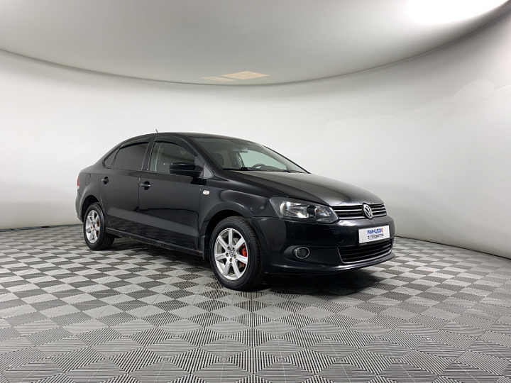 VOLKSWAGEN Polo 1.6, 2013 года, Автоматическая, ЧЕРНЫЙ