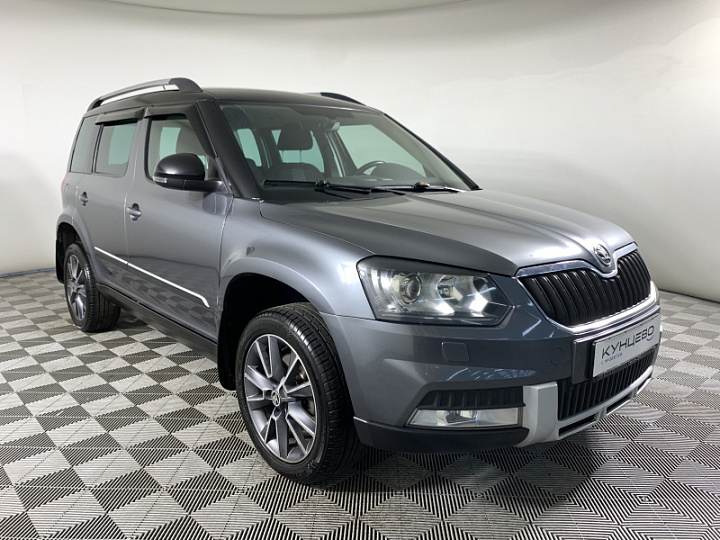 SKODA Yeti 1.8, 2017 года, Робот, ТЕМНО-СЕРЫЙ