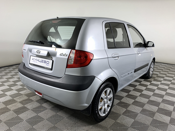 HYUNDAI Getz 1.4, 2007 года, Автоматическая, Серебристый