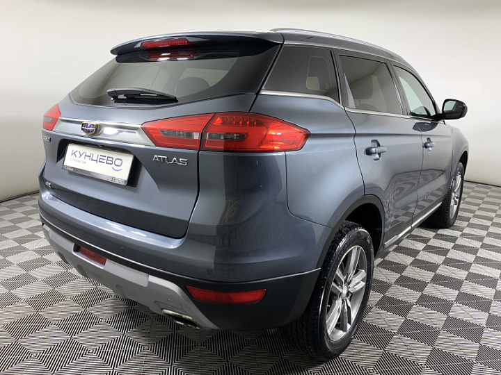 Geely Atlas 2.4, 2018 года, Автоматическая, Темно-серый