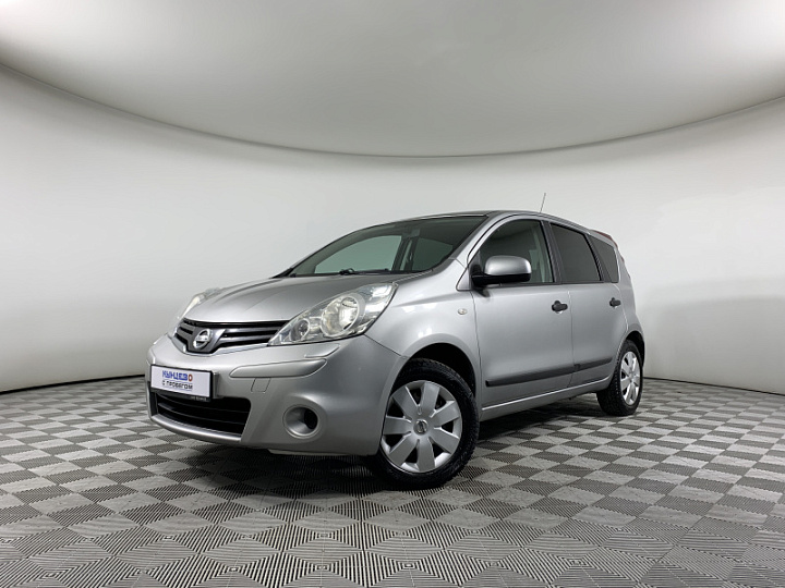 NISSAN Note 1.4, 2011 года, Механика, Серебристый