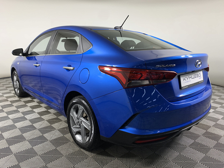 Hyundai Solaris 1.6, 2020 года, Автоматическая, Синий