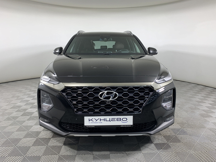 HYUNDAI Santa Fe 2.2, 2018 года, Автоматическая, ЧЕРНЫЙ