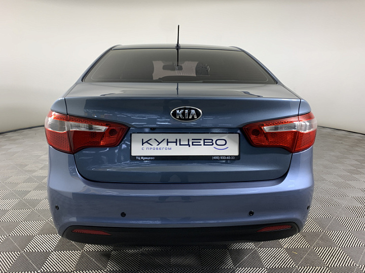 KIA Rio 1.6, 2013 года, Автоматическая, ГОЛУБОЙ