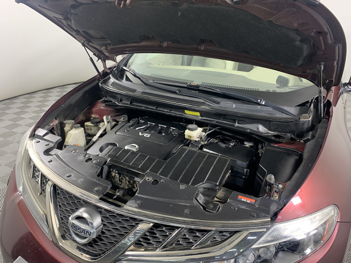 NISSAN Murano 3.5, 2013 года, Вариатор, ТЕМНО-БОРДОВЫЙ
