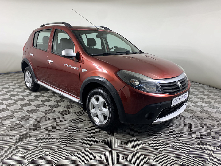 RENAULT Sandero Stepway 1.6, 2012 года, Механика, КРАСНЫЙ