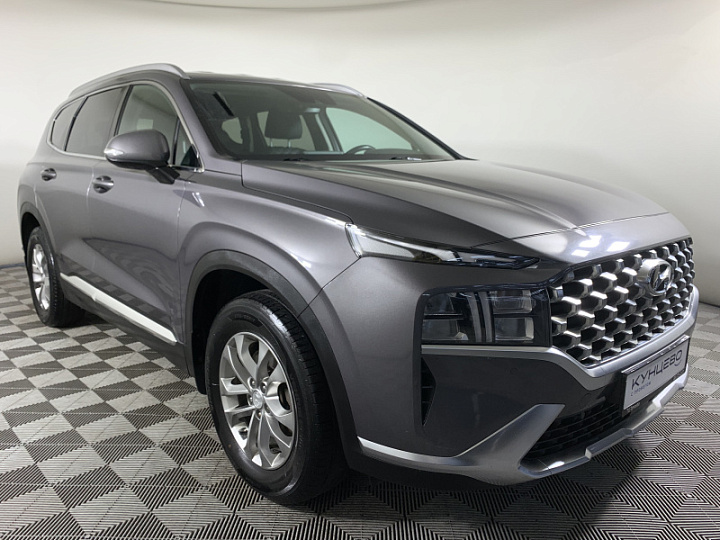 Hyundai Santa Fe 2.5, 2021 года, Автоматическая, Серый
