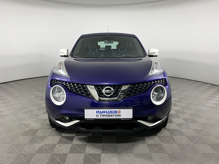 NISSAN Juke 1.6, 2017 года, Вариатор, СИНИЙ