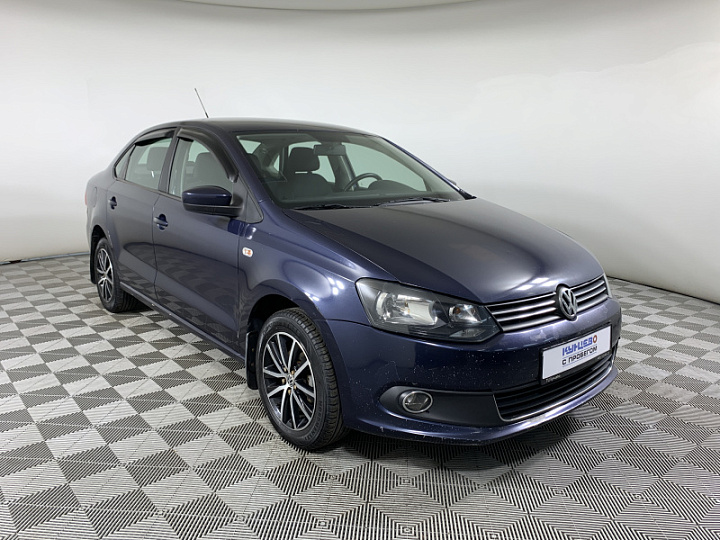 VOLKSWAGEN Polo 1.6, 2012 года, Механика, СИНИЙ