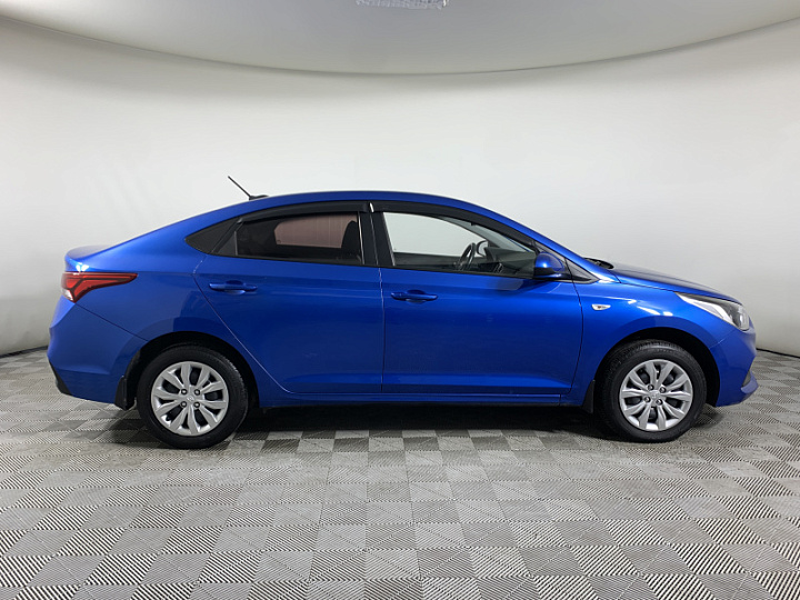 HYUNDAI Solaris 1.6, 2017 года, Автоматическая, СИНИЙ