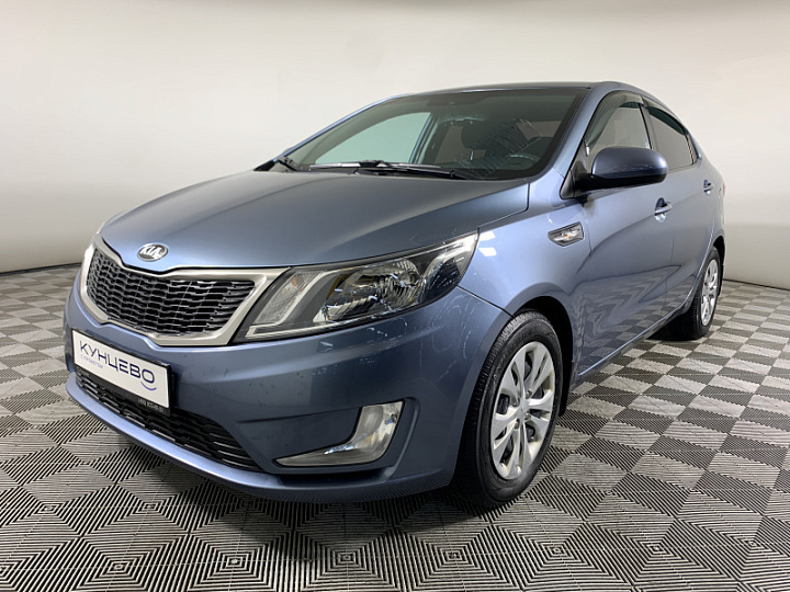 KIA Rio 1.6, 2013 года, Автоматическая, ГОЛУБОЙ