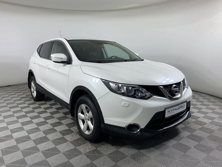 NISSAN Qashqai 2, 2014 года, Вариатор, БЕЛЫЙ