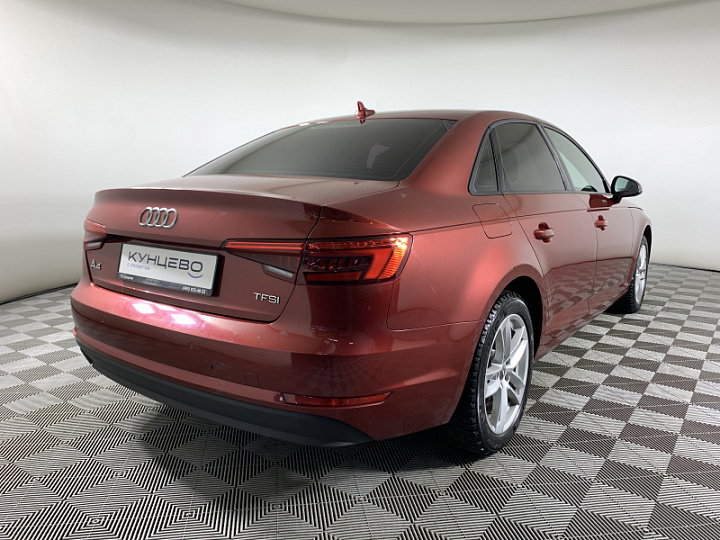 AUDI A4 1.4, 2017 года, Робот, КРАСНЫЙ