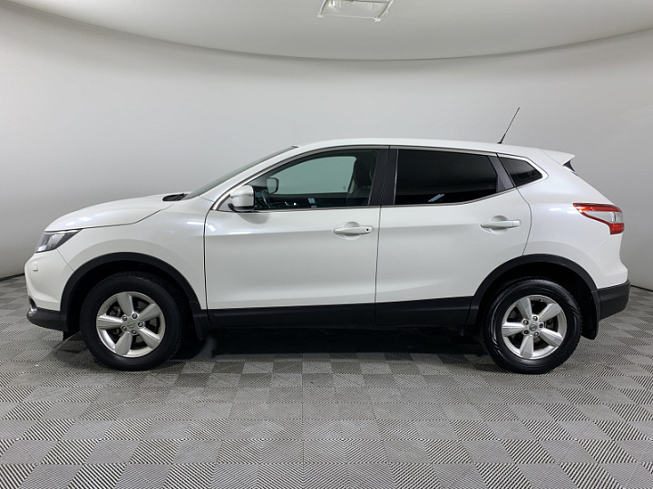 NISSAN Qashqai 2, 2014 года, Вариатор, БЕЛЫЙ