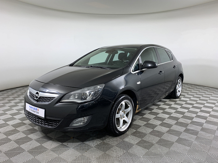 OPEL Astra 1.6, 2012 года, Автоматическая, Черный металлик