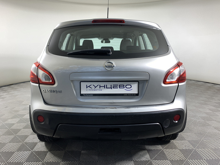 NISSAN Qashqai 1.6, 2013 года, Вариатор, Серебристый