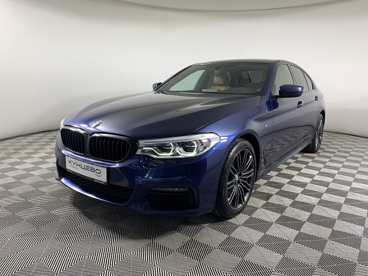 BMW 5 серии 2, 2019 года, Автоматическая, Синий