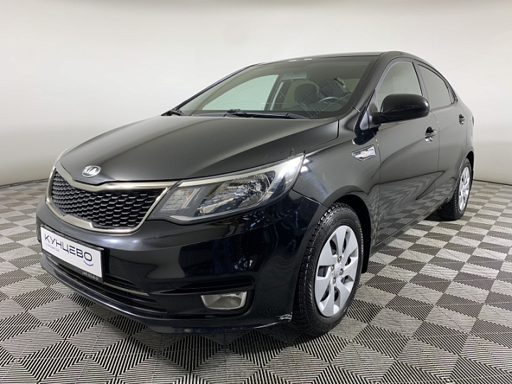 KIA Rio 1.4, 2016 года, Механика, ЧЕРНЫЙ