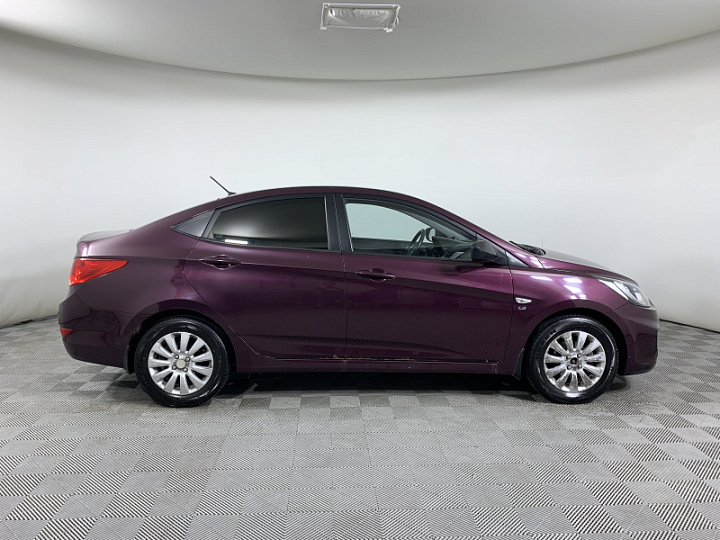 HYUNDAI Solaris 1.6, 2013 года, Автоматическая, ФИОЛЕТОВЫЙ