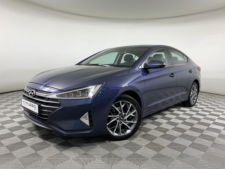 HYUNDAI Elantra 2, 2019 года, Автоматическая, СИНИЙ
