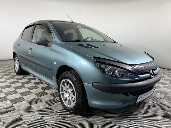 PEUGEOT 206 1.4, 2002 года, Автоматическая, ЗЕЛЕНЫЙ
